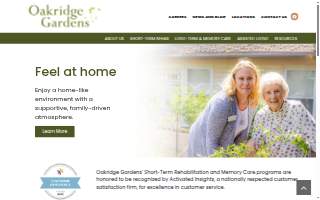 Oakridge Gardens Nursing Center, Inc.