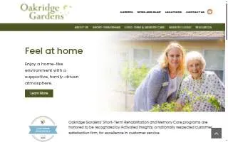 Oakridge Gardens Nursing Center, Inc. website