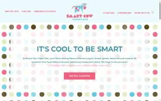 Smart Cow Yogurt Bar of Menomonee Falls website