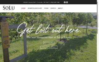 SoLu Estate Winery & Meadery website