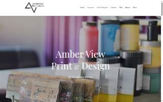 Amber View Print & Design
