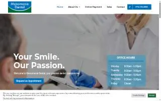 Menomonie Dental website