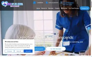Care By An Angel website