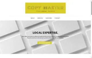Copy Master website