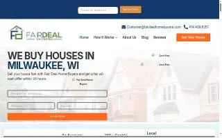 Fair Deal Home Buyers LLC website
