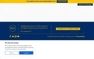 Hawkins Ash CPAs of Mequon website