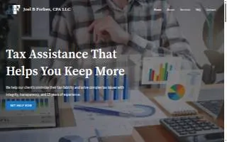 Joel B. Forbes, CPA LLC website