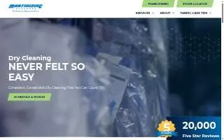 Martinizing Green Cleaning - Mequon website