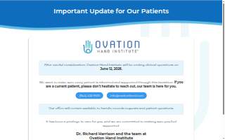 Ovation Hand Institute