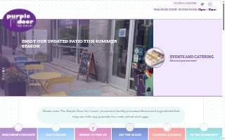 Purple Door Ice Cream