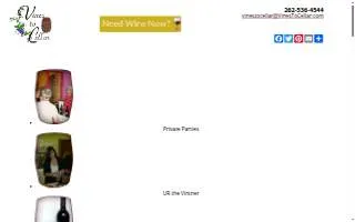 Vines To Cellar website