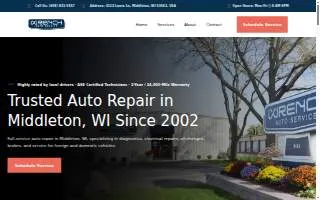 Wrench Auto Service Inc. website