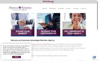 American Advantage Insurance Group website