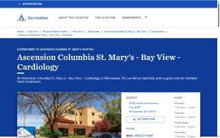 Ascension Columbia St. Mary's - Bay View - Cardiology