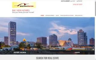 Bay View Homes website