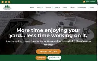 Corbin Landscaping and Lawn Care of Milwaukee website