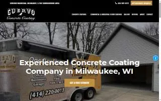 Cuervo Concrete Coating website