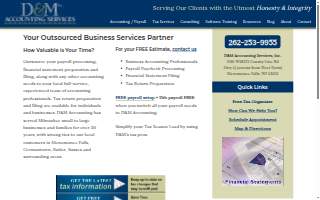 D & M Accounting Services Inc