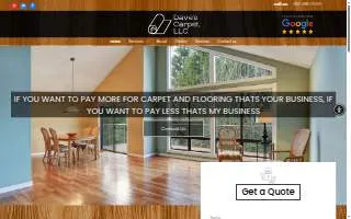 Dave's Carpet LLC website