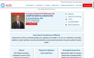 Emergency Dentist 24/7 Milwaukee