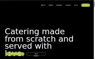 From Scratch Catering of Milwaukee website