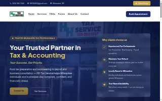 HH Tax Service website