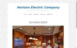 Horizon Electric Company of Milwaukee website