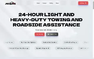JMB Towing LLC of Milwaukee website