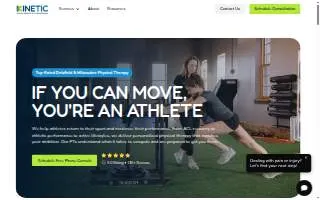 Kinetic Sports Medicine and Performance - Milwaukee website