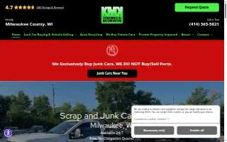 KMK Towing & Recovery website