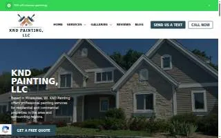 KND Painting LLC of Milwaukee website