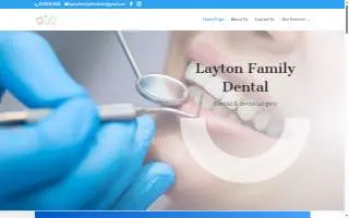 Layton Family Dental of Milwaukee website