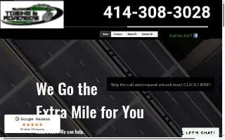 Milwaukee Towing And Roadside website