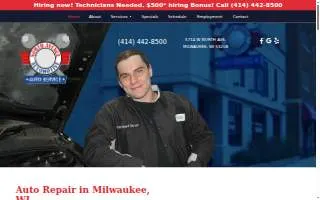 North Avenue Automotive website