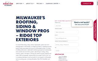 Ridge Top Exteriors of Milwaukee