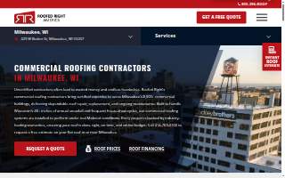 Roofed Right America LLC of Milwaukee
