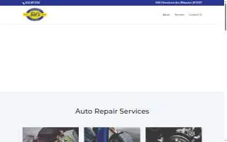 Sid's Auto Repair Inc website