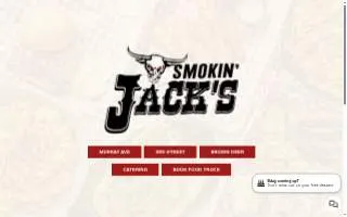 Smokin’ Jack's BBQ (3rd St. Market Hall) website
