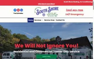 South Shore Heating, Air Conditioning and Hydronic INC of Milwaukee website