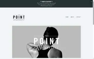 The Point Chiropractic website