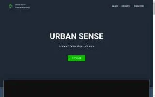 Urban Sense website