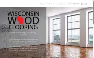 Wisconsin Wood Flooring website