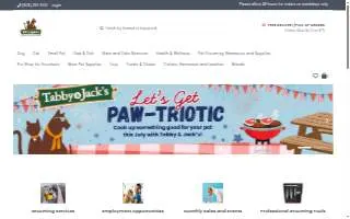 Barking Boutique website