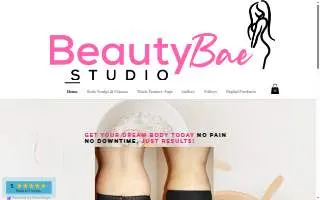 Beauty Bae Studio Body Spa website