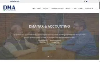 DMA Tax and Accounting website