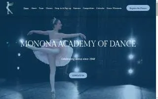Monona Academy of Dance website