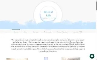 River of Life Therapeutics website