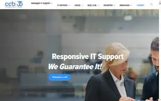 CCB Technology of Mount Pleasant website
