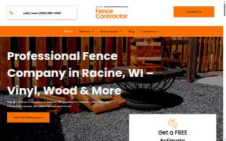 Racine Fence Contractor of Mount Pleasant