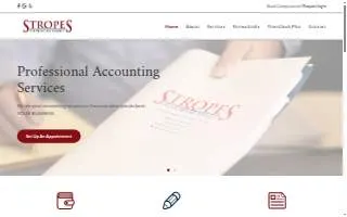 Stropes Accounting website